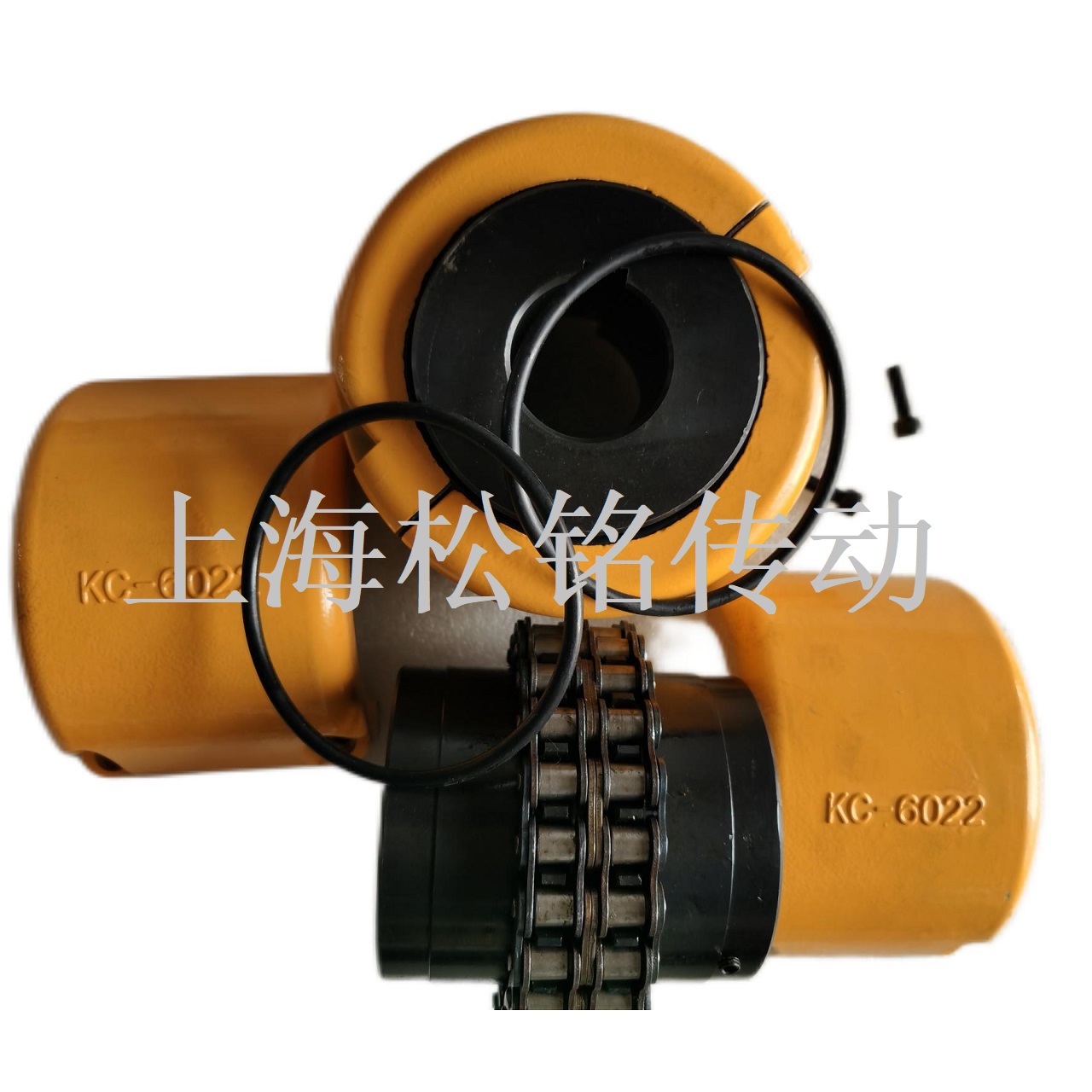 KC6018-孔径35/40链条式联轴器铝合金外壳