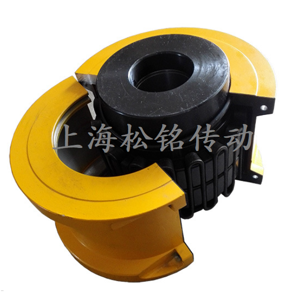 JS蛇型弹簧联轴器JSB4 d=60mm YAJ1A轴孔定做