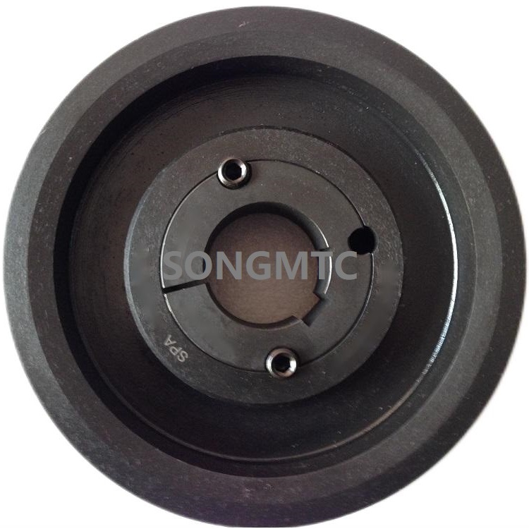 SPA125-6-2012锥套欧标皮带轮 SONGMTC六槽A型窄V带轮