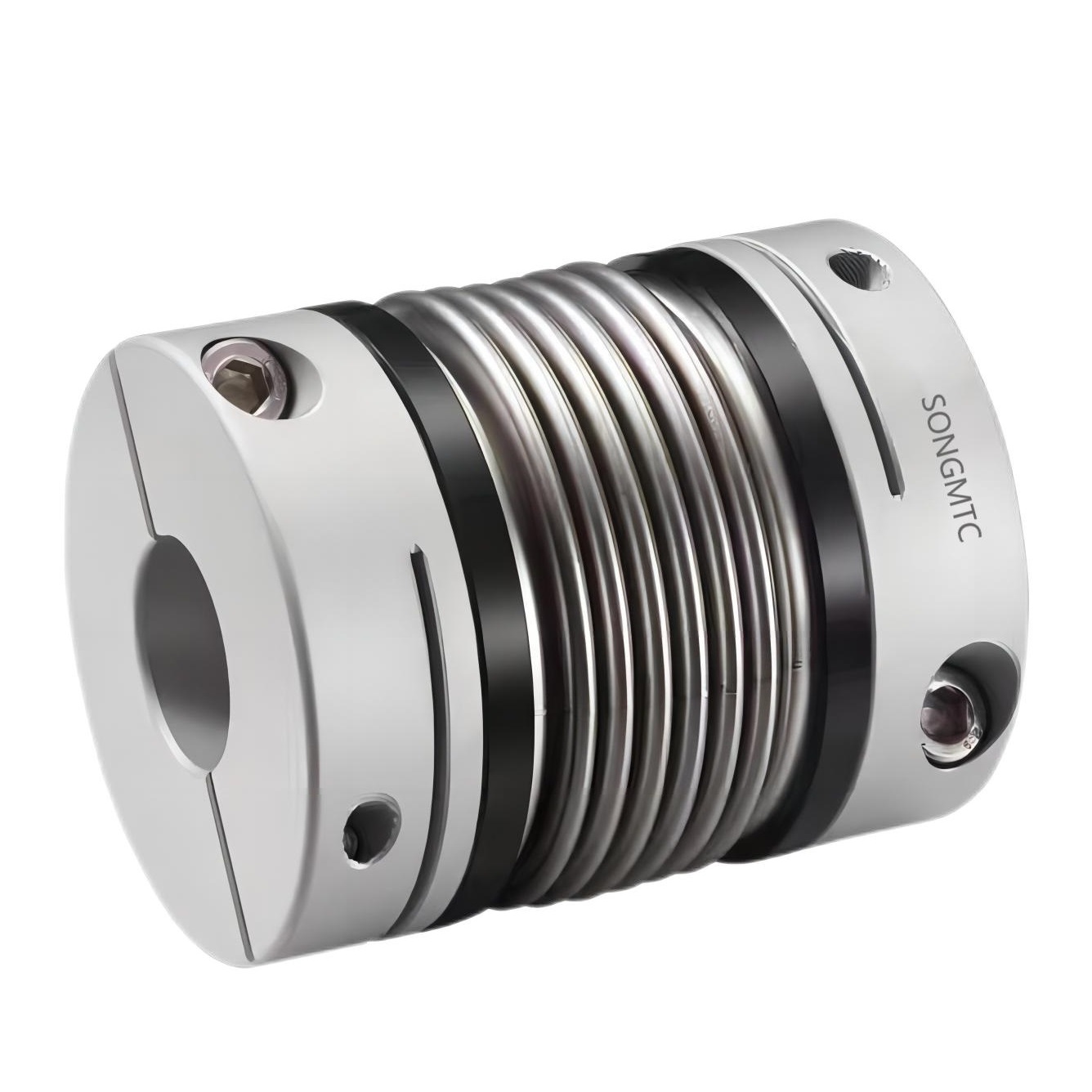 波纹管式联轴器LHK6-C25-0812 铝合金材料夹紧式 L=38