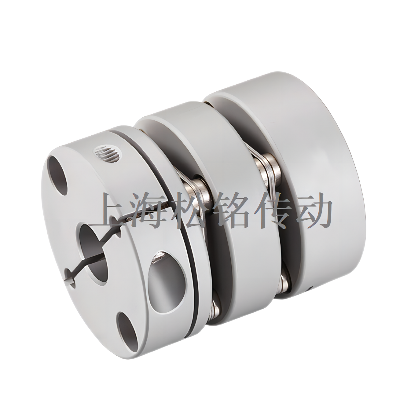 膜片联轴器:外径39 长度49 内径14-14 材料：铝合金 SONGMTC