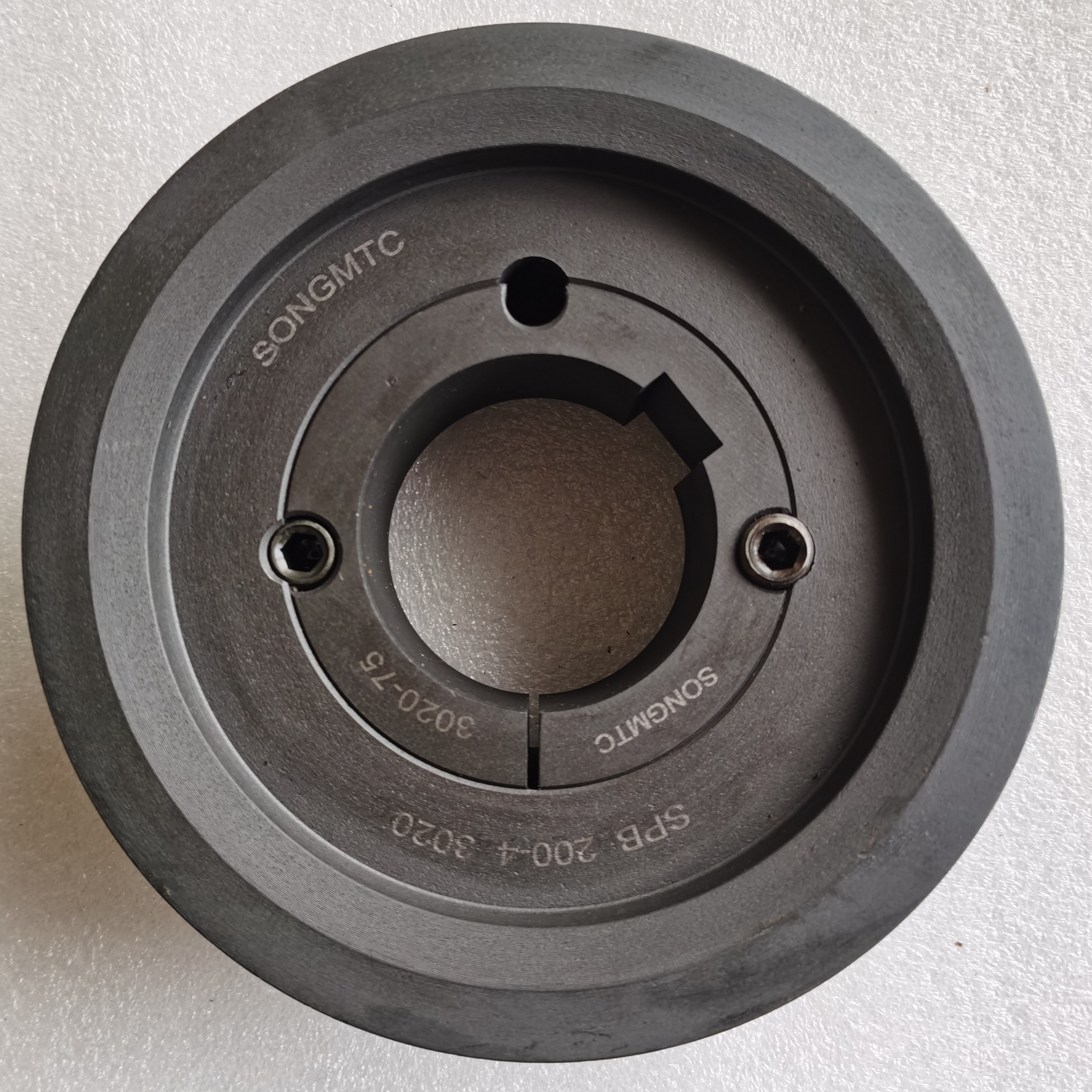 SPB200-4-3020-75锥套皮带轮胀紧锥形套型号3020 孔径75mm四槽B型带轮 