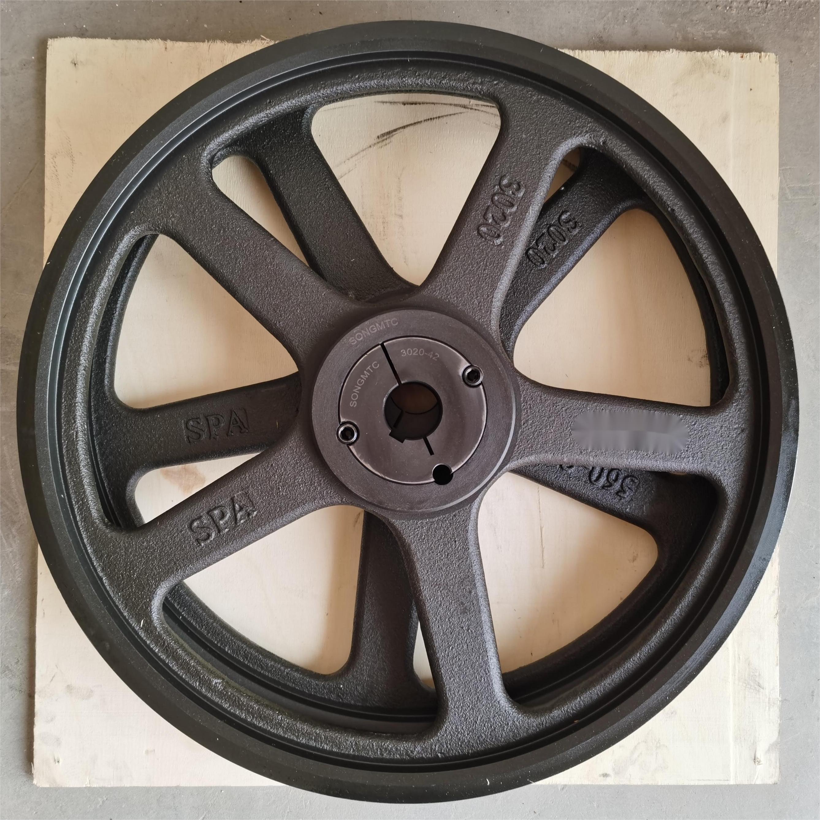 SPA窄V型带轮.SPA500-03-3020锥套欧标皮带轮 HT200-250铸铁 