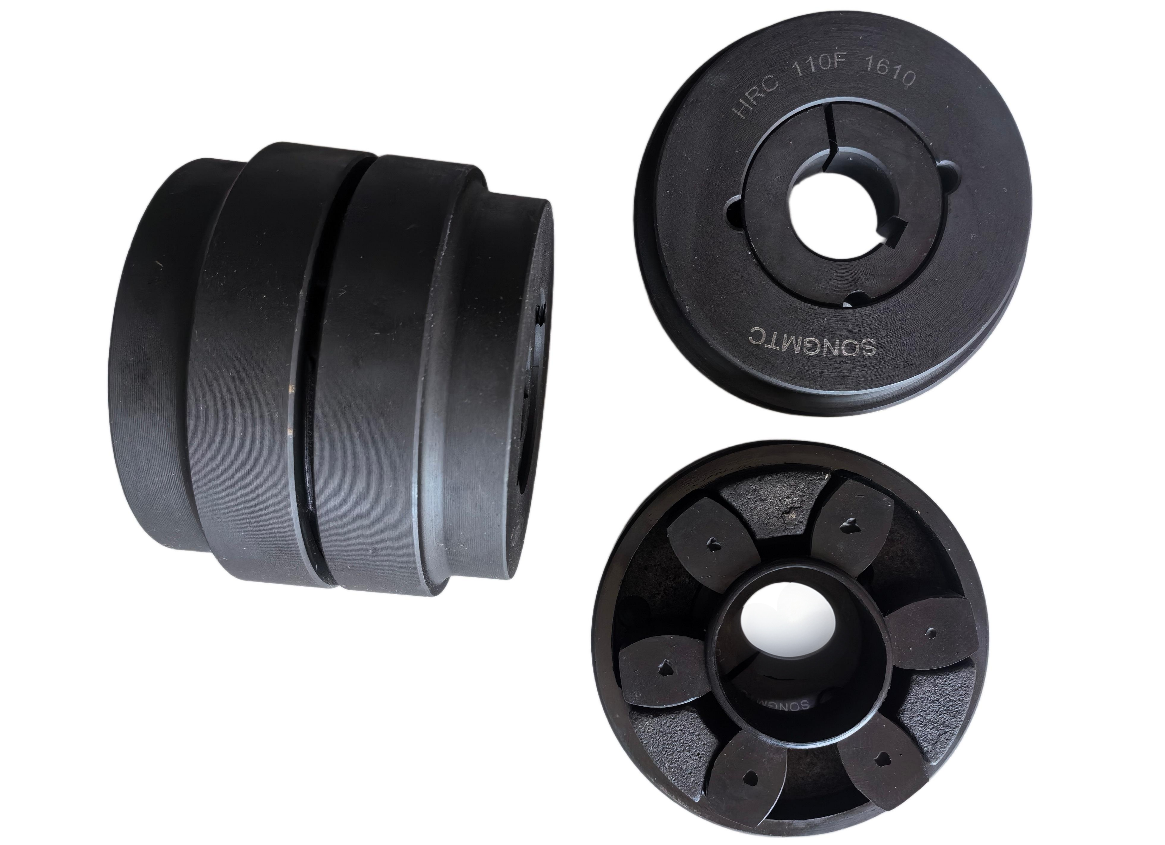 HRC280FH Jaw Flexible Coupling With Taper Bush3525