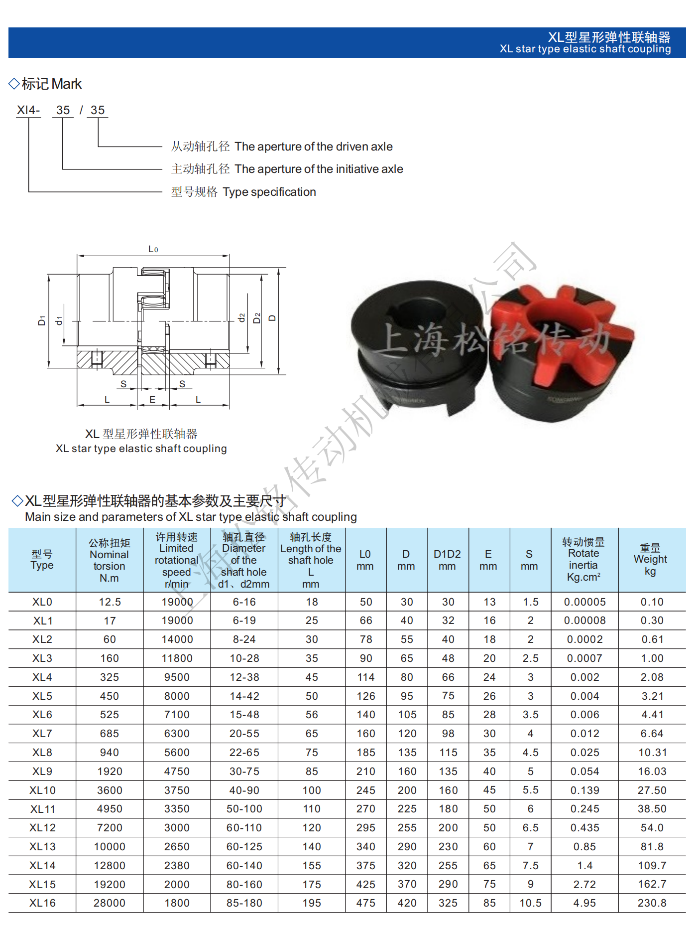 XL6星形弹性联轴器选型参数表.png